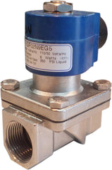 Valve électrique 200 psi acier inoxydable 3/4" FNPT - Airablo