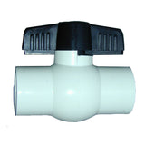 Ball valve in PVC slip