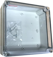 Boitier hoffman couvert transparent pour panneau solaire - Airablo