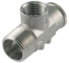 Pressure relief 3/4"MNPT 75psi stainless 304