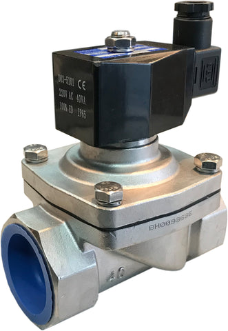 Stainless steel solenoid valve FNPT