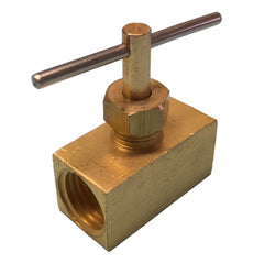 Valve of precision in thread brass 1/4" FNPT