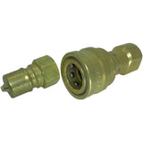 Quick coupler brass sockets or plug