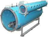 Horizontal releaser pump in stainless steel tank 18"i.d. and manifold 6"