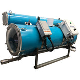 Horizontal releaser pump in stainless steel tank 14"i.d. and manifold 6"